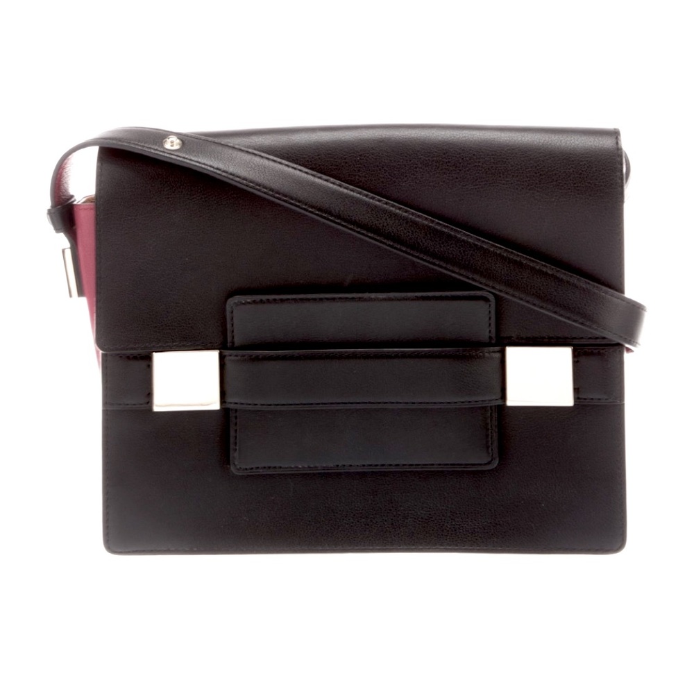 Delvaux Ltd Ed Madame PM Noir/Berry (Noir/Framboise) +Orig Cert (New w Tags!)